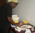 person using jacob's oven, ngo