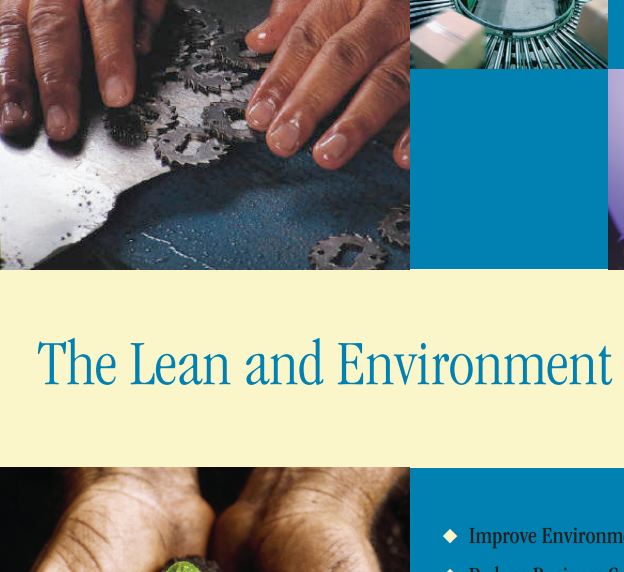 lean and the environment, epa