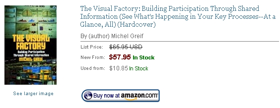 the-visual-factory-michel-greif the visual factory book review, lean management