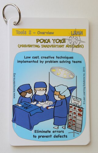 lean tools pocket cards poka yoke