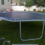 Many Trampoline Parts is Not Good Design jump king, trampoline, safety, fun, children, accessories