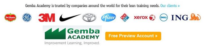 lean six sigma training, gemba shmula