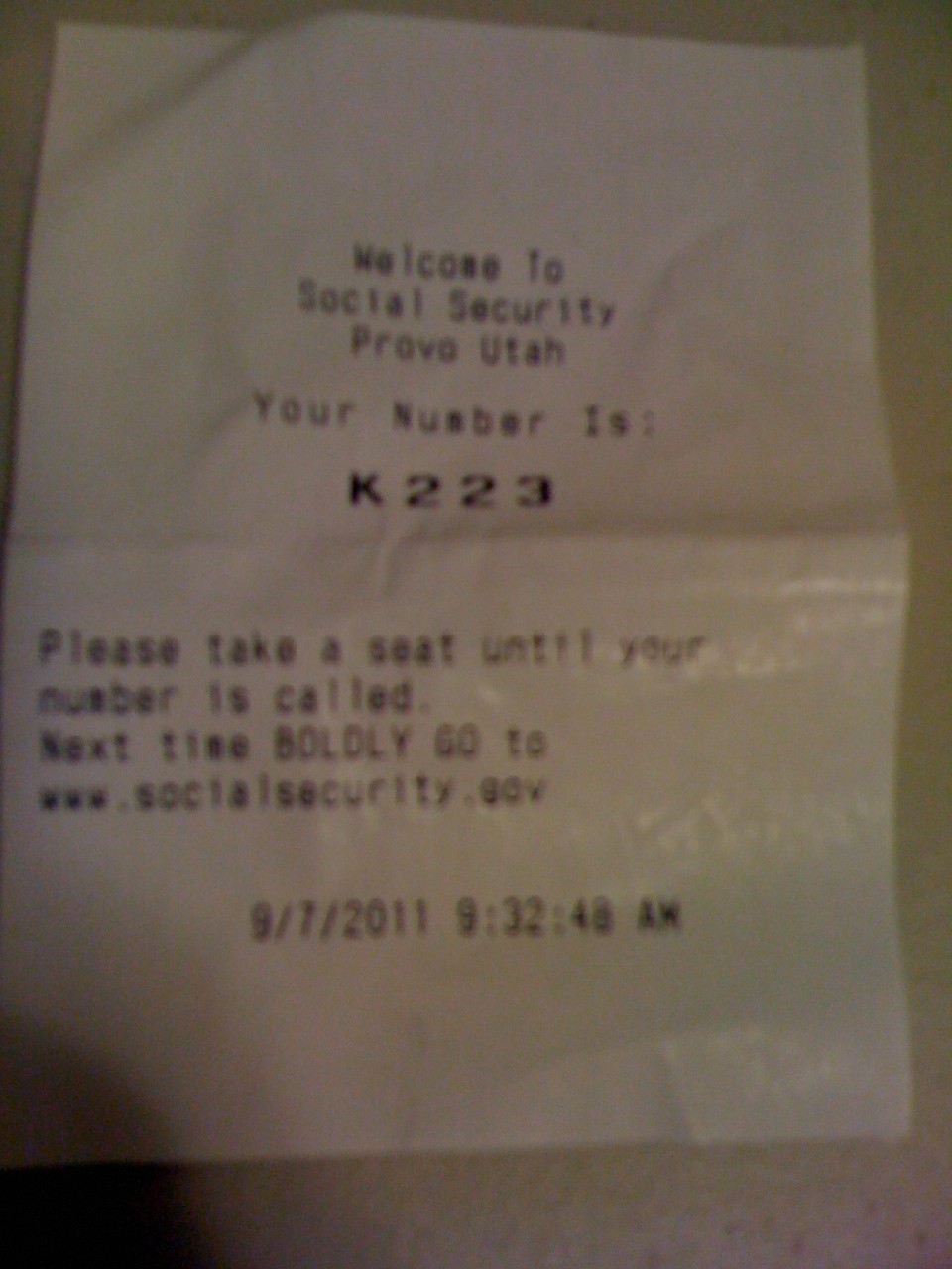 social security office wait times