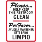 Keep Restroom Clean and Other Signs of Company Health keep-restroom-clean-sign