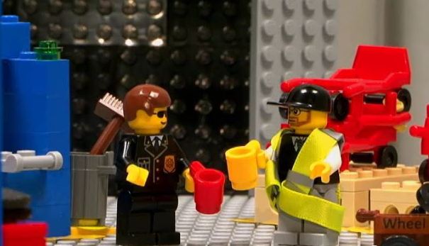 lean as taught by lego characters