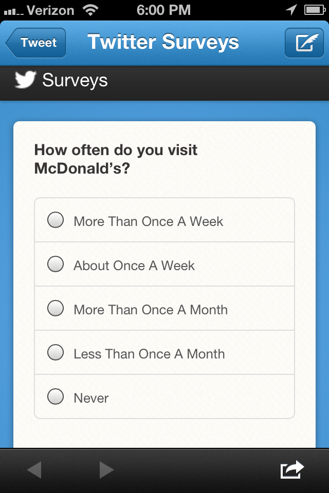 online-survey-twitter-example-4 online survey tools, twitter promoted tweet