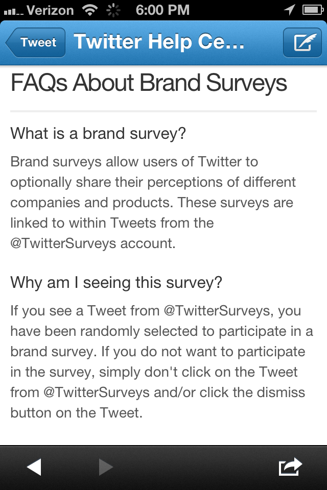 online-survey-twitter-example-6 online survey tools, twitter promoted tweet