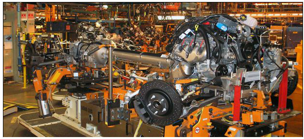 assembly process for corvette