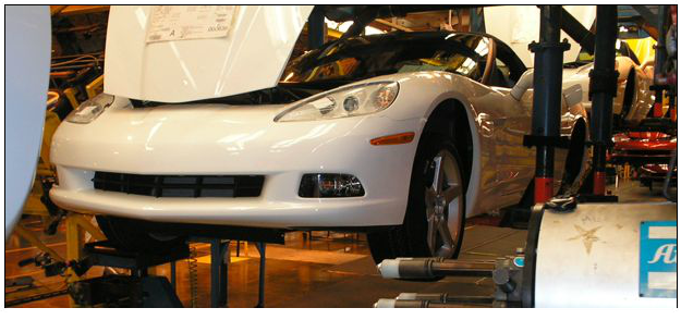 corvette factory tour location