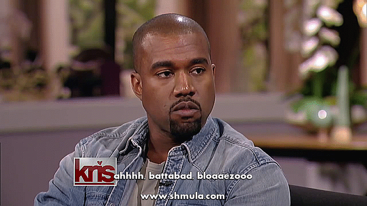kanye west, tongue tied