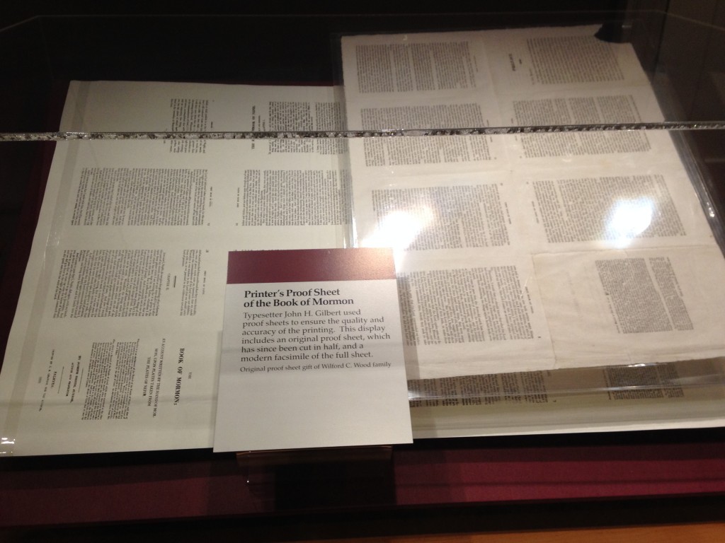 print proof of book of mormon first proof of book of mormon