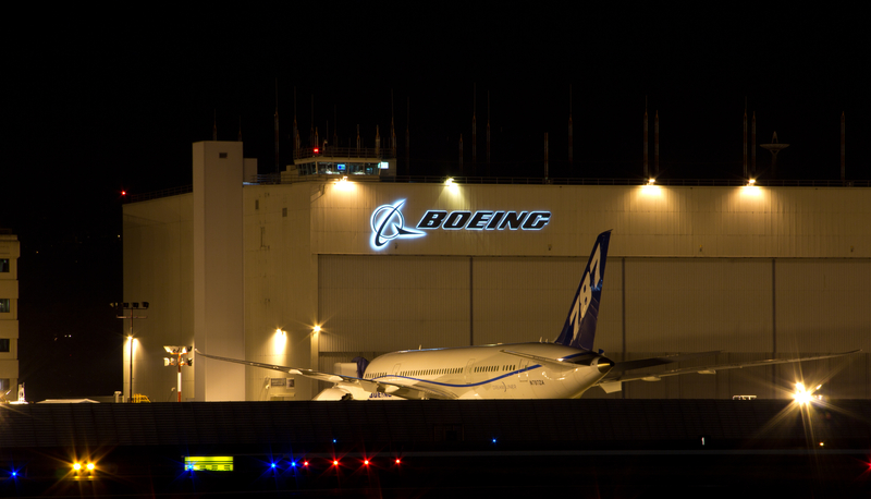 boeing plant at night lean production shmula.com