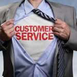 Customer service superhero